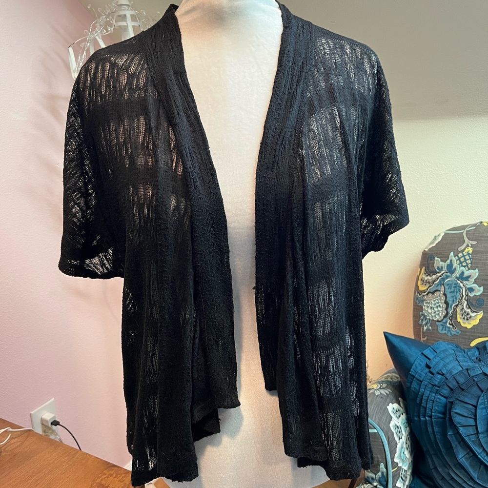Lacy type kimono style top